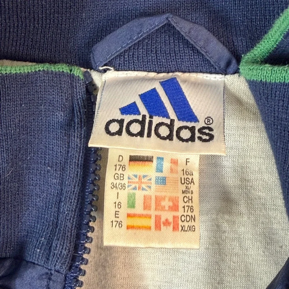 adidas vintage windbreaker